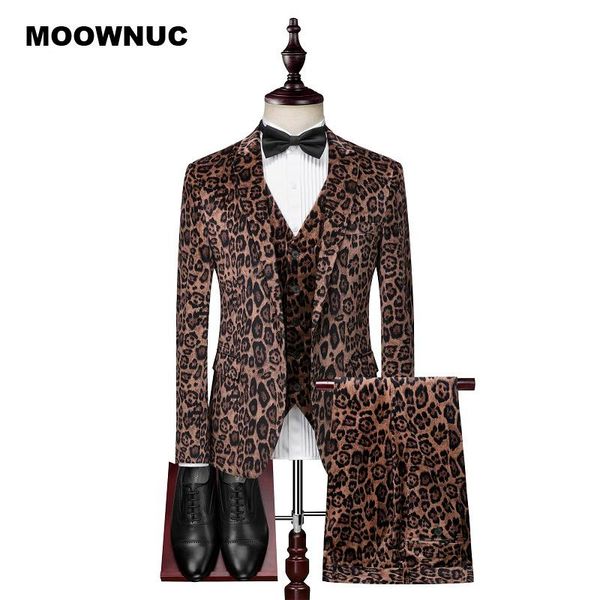 men's suits & blazers moownuc men fashion printed leopard grain casual slim men,men's wedding dress arrival male business blazer, White;black
men's suits & blazers moownuc men fashion printed leopard grain casual slim men,men's wedding dress arrival male business blazer, White;black