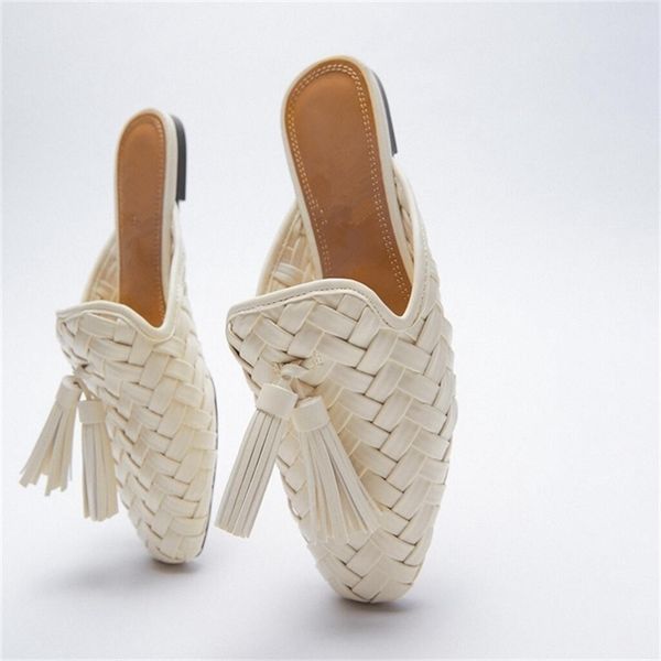 mules for women ladies' slippers cover toe female shoes fringe flat summer basic scandals fabric rome rubber pu 211206, Black
mules for women ladies' slippers cover toe female shoes fringe flat summer basic scandals fabric rome rubber pu 211206, Black