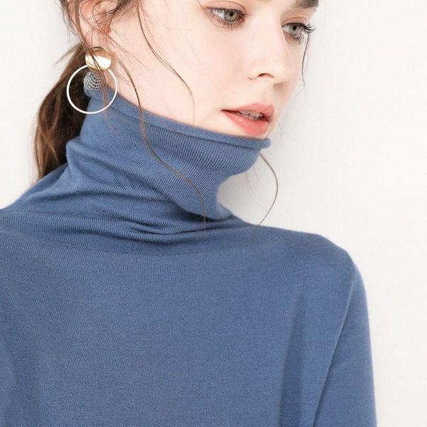 women's sweaters turtleneck simple basic shirt for ladies elegant fashion solid 2021 arrival autumn winter fitted top, White;black
women's sweaters turtleneck simple basic shirt for ladies elegant fashion solid 2021 arrival autumn winter fitted top, White;black