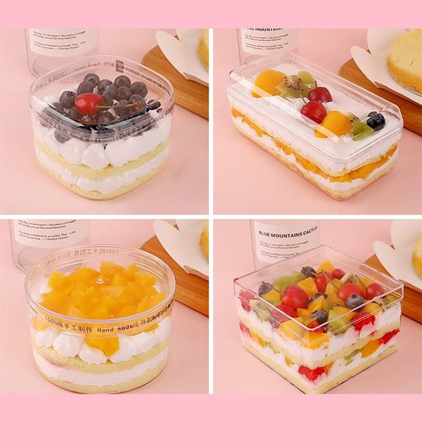 disposable cups & straws 10pcs creative cake box transparent plastic pudding tiramisu fruit packaging boxes handmade dessert cup with lid
disposable cups & straws 10pcs creative cake box transparent plastic pudding tiramisu fruit packaging boxes handmade dessert cup with lid