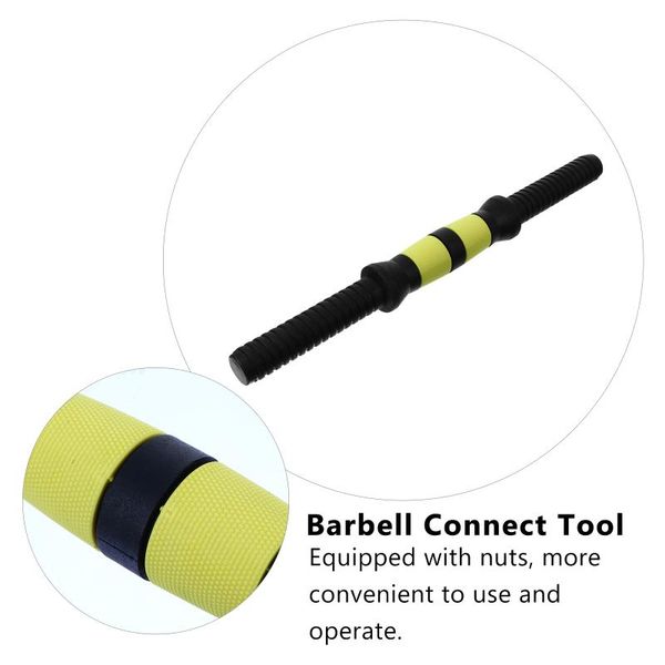 1pc 35cm dumbbell connecting rod barbell connector bar weightlifting accessories
1pc 35cm dumbbell connecting rod barbell connector bar weightlifting accessories
