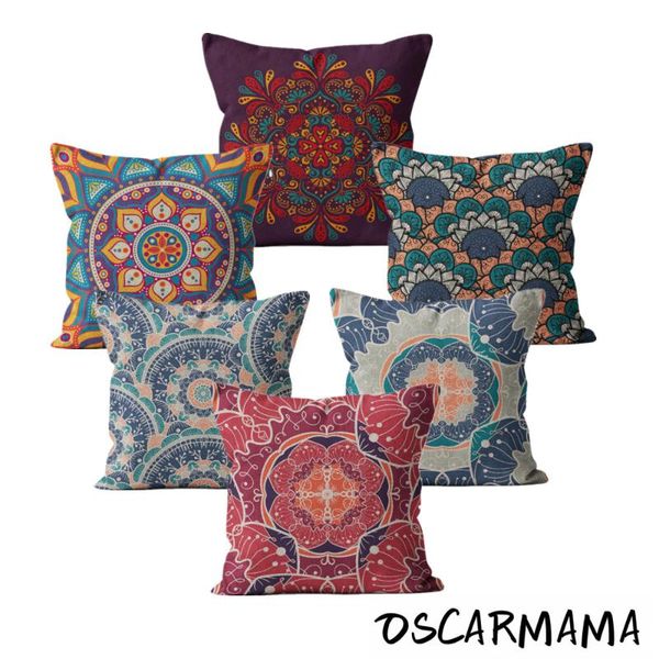 cushion/decorative pillow mandala bohemian morocco linen cushion cover case 40 45 50 set decorative sofa pouf salon home living room
cushion/decorative pillow mandala bohemian morocco linen cushion cover case 40 45 50 set decorative sofa pouf salon home living room