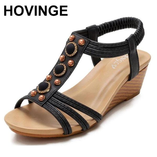 sandals hovinge2021 summer shoes women wedge vintage bohemia gladiator ladies elastic slip on for woman plus size 36-42, Black
sandals hovinge2021 summer shoes women wedge vintage bohemia gladiator ladies elastic slip on for woman plus size 36-42, Black