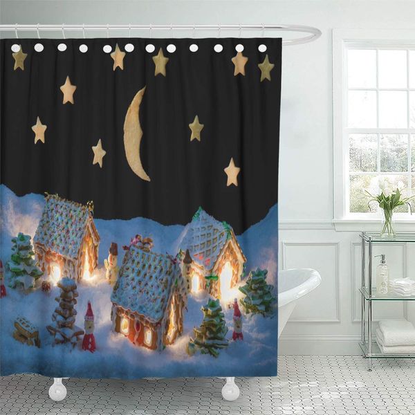 shower curtain cake white house gingerbread at the night in winter shower curtains sets with 12 hooks 72 x 78 inches waterproof
shower curtain cake white house gingerbread at the night in winter shower curtains sets with 12 hooks 72 x 78 inches waterproof