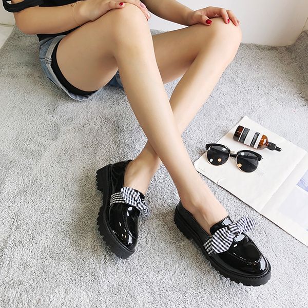 2021 oxfords women flats bow knot platform shoes woman pearl leather slip on round toe heels brogues creepers ladies loafers a3, Black
2021 oxfords women flats bow knot platform shoes woman pearl leather slip on round toe heels brogues creepers ladies loafers a3, Black