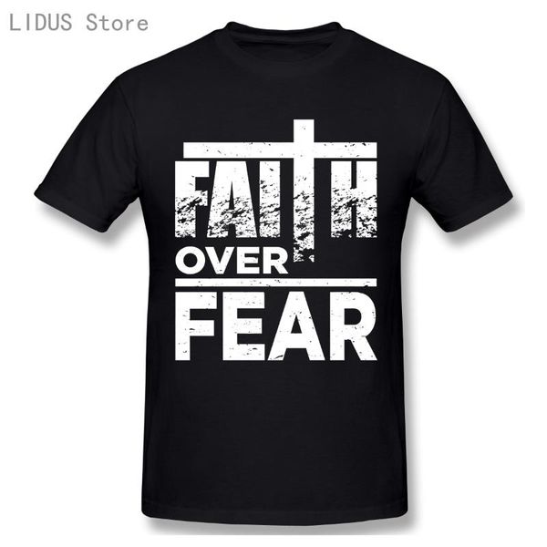 men's t-shirts faith over fear t shirt christian distressed inspirational tee - shirts for men women in jesus christ, White;black
men's t-shirts faith over fear t shirt christian distressed inspirational tee - shirts for men women in jesus christ, White;black