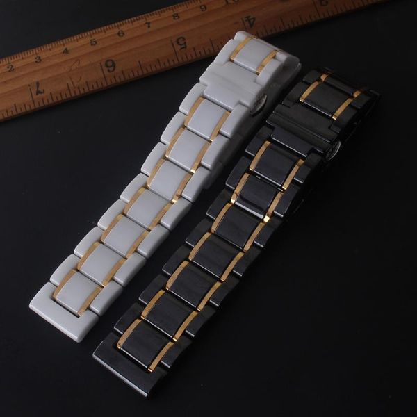 watch bands watchbands ceramic white with gold for samsung smart wrist watches gear galaxy 20mm 21mm 22mm 23mm 24mm accessories, Black;brown
watch bands watchbands ceramic white with gold for samsung smart wrist watches gear galaxy 20mm 21mm 22mm 23mm 24mm accessories, Black;brown
