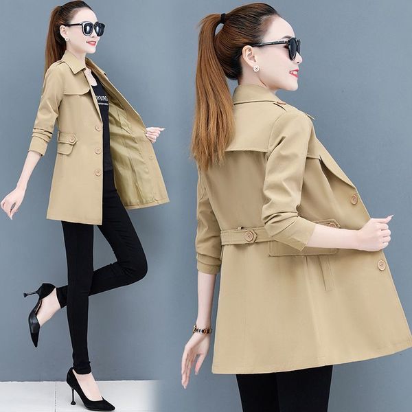 luxury ets short windbreaker women's small british style suit collar spring temperament close waist thin coat 2021 autumn, Black;brown
luxury ets short windbreaker women's small british style suit collar spring temperament close waist thin coat 2021 autumn, Black;brown