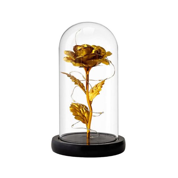 decorative flowers & wreaths silk multicolor romantic glass dome for valentines day wedding gold leaf rose with cover fake flower &20
decorative flowers & wreaths silk multicolor romantic glass dome for valentines day wedding gold leaf rose with cover fake flower &20
