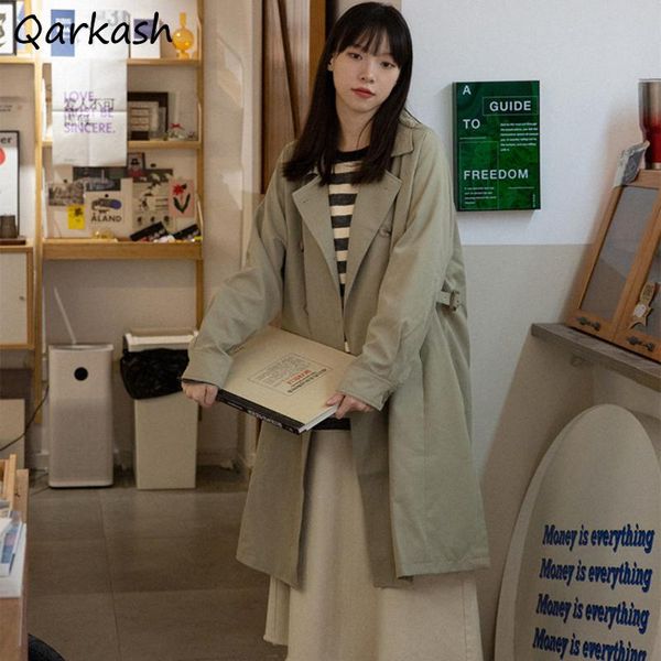 women's trench coats women bf lady chic outwear leisure slim solid minimalist classic harajuku retro mujer ropa japan style, Tan;black
women's trench coats women bf lady chic outwear leisure slim solid minimalist classic harajuku retro mujer ropa japan style, Tan;black