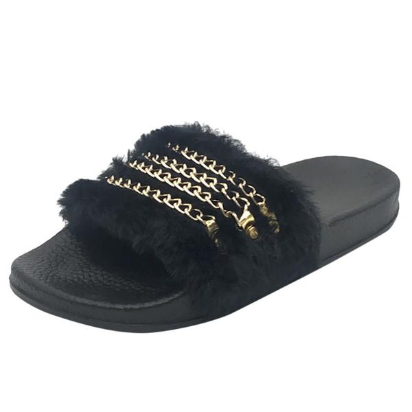 slippers womens non-slip breathable beach flats women summer fur slides shoes open toe mules zapatos de mujer #g3, Black
slippers womens non-slip breathable beach flats women summer fur slides shoes open toe mules zapatos de mujer #g3, Black