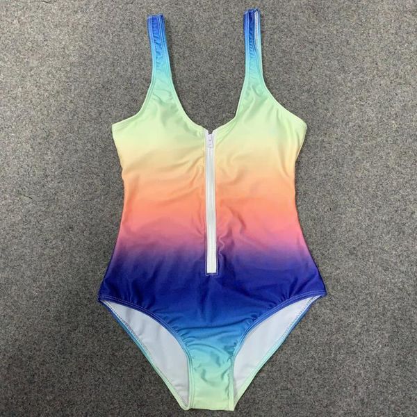 one-piece suits strap gradient color one piece swimsuit zipper swimwear bathing suit women push up padded swim monokini mayo
one-piece suits strap gradient color one piece swimsuit zipper swimwear bathing suit women push up padded swim monokini mayo