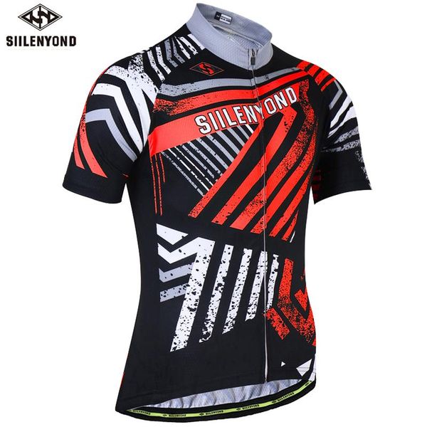 racing jackets siilenyond mens cycling jersey short sleeves fit comfortable sun-protective road bike mtb jerseys mountain bicycle cloth, Black;red
racing jackets siilenyond mens cycling jersey short sleeves fit comfortable sun-protective road bike mtb jerseys mountain bicycle cloth, Black;red