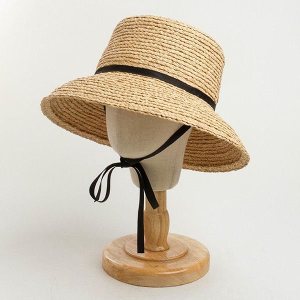 wide brim hats girls summer raffia cap black ribbon decorate straw hat children panama kids sun outdoor beach wholesale, Blue;gray
wide brim hats girls summer raffia cap black ribbon decorate straw hat children panama kids sun outdoor beach wholesale, Blue;gray