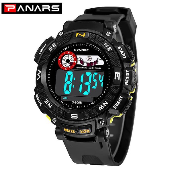 men's digital watch luminous alarm clock waterproof sports watches anti- black electronic wristwatch relojes hombre wristwatches, Slivery;brown
men's digital watch luminous alarm clock waterproof sports watches anti- black electronic wristwatch relojes hombre wristwatches, Slivery;brown