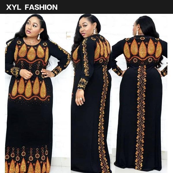 casual dresses for women robe africaine african dashiki fashion cloth maxi dress long sleeve africa clothing t9fs, Black;gray
casual dresses for women robe africaine african dashiki fashion cloth maxi dress long sleeve africa clothing t9fs, Black;gray