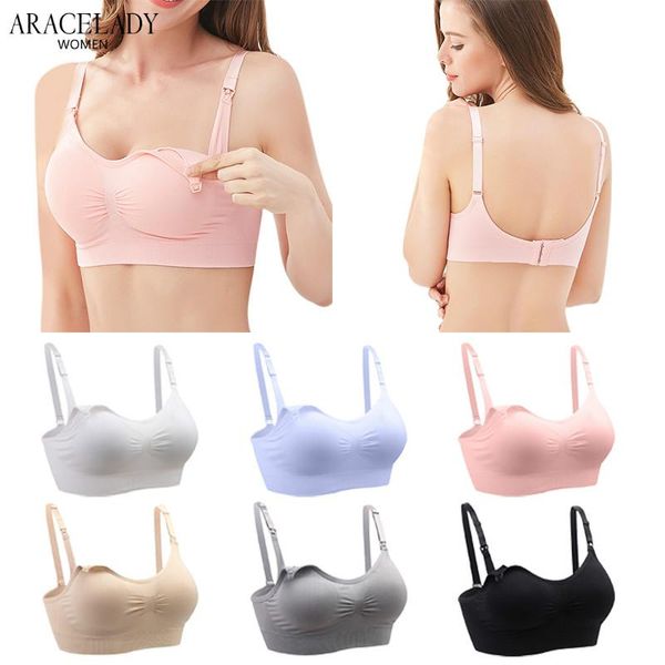 maternity intimates nursing bra wireless seamless bras women's sleeping breastfeeding bralette removable padded allaitement 36 bc, White
maternity intimates nursing bra wireless seamless bras women's sleeping breastfeeding bralette removable padded allaitement 36 bc, White
