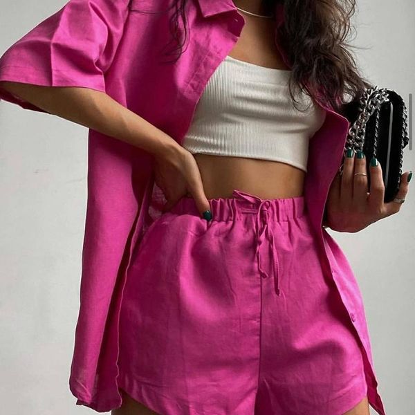 women's shorts solid color suit summer short-sleeved & loose fashion casual female oversize set vacation beach wear, White;black
women's shorts solid color suit summer short-sleeved & loose fashion casual female oversize set vacation beach wear, White;black