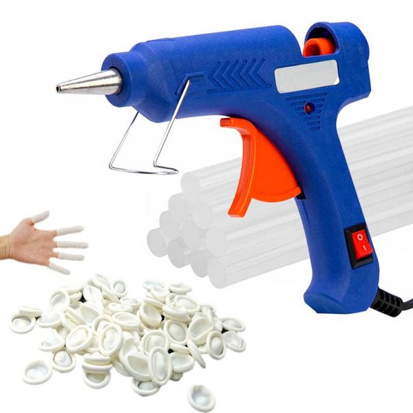 glue guns 100w melt gun with sticks industrial mini thermo diy electric heat temperature tool 11*160mm
glue guns 100w melt gun with sticks industrial mini thermo diy electric heat temperature tool 11*160mm