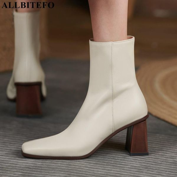 boots allbitefo size 34-43 elastic material comfortable ankle fashion square toe high heel shoes autumn women, Black
boots allbitefo size 34-43 elastic material comfortable ankle fashion square toe high heel shoes autumn women, Black