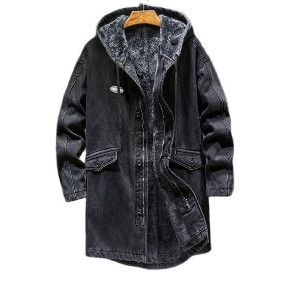 men's jackets winter with black velvet cowboys windbreaker male long hooded jacket thick warm cotton-padded clothes loose coat, Black;brown
men's jackets winter with black velvet cowboys windbreaker male long hooded jacket thick warm cotton-padded clothes loose coat, Black;brown