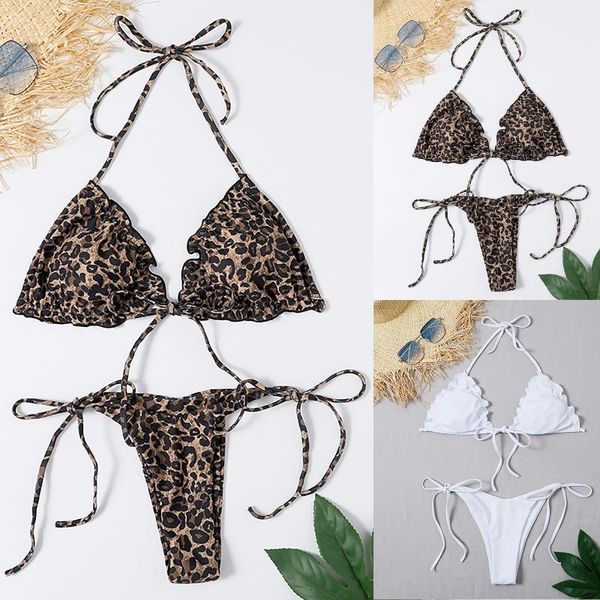 women's swimwear 2021 summer leopard printed bikini sets push-up padded bra swimsuit bathing suit beachwear s-l, White;black
women's swimwear 2021 summer leopard printed bikini sets push-up padded bra swimsuit bathing suit beachwear s-l, White;black