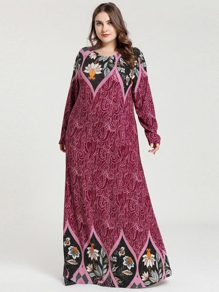 casual dresses large size women dress floral printed fashion long sleeve maxi muslim arab robes elegant ta9389, Black;gray
casual dresses large size women dress floral printed fashion long sleeve maxi muslim arab robes elegant ta9389, Black;gray