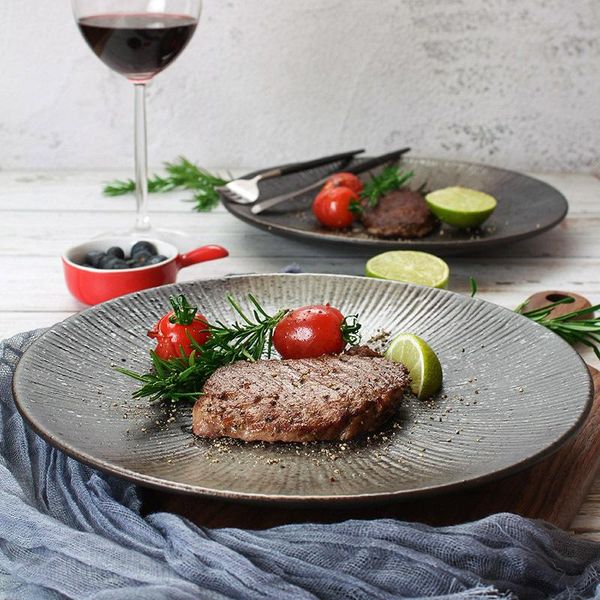 dishes & plates dinner ceramic japanese round retro western plate dinnerware set serving platter sushi steak pasta home
dishes & plates dinner ceramic japanese round retro western plate dinnerware set serving platter sushi steak pasta home