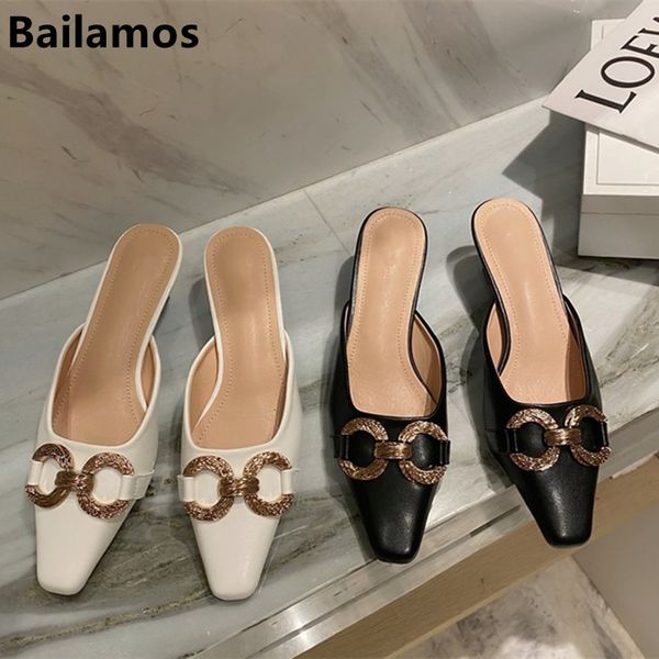 slippers bailamos women fashion shallow metal chain slip on mules shoes casual slides black/white summer siz sj6w
slippers bailamos women fashion shallow metal chain slip on mules shoes casual slides black/white summer siz sj6w