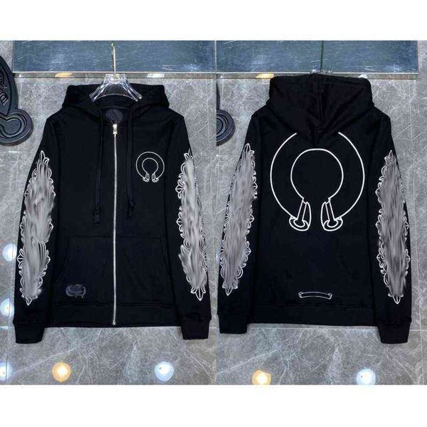 brand classic ch quality hoodie luxury zipper autumn winter sweatshirts designer fashion men sweater horseshoe phantom cross print hooded wo, Black
brand classic ch quality hoodie luxury zipper autumn winter sweatshirts designer fashion men sweater horseshoe phantom cross print hooded wo, Black