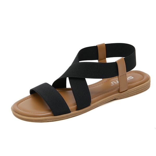 sandals women designer flat strappy sandals gladiator sandal summer shoes zapatos mujer, Black
sandals women designer flat strappy sandals gladiator sandal summer shoes zapatos mujer, Black