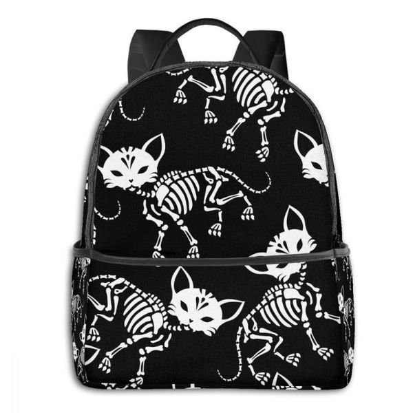 backpack fashion women college school bagpack cute skeletons cats day of the dead travel shoulder bags for teenage 2021
backpack fashion women college school bagpack cute skeletons cats day of the dead travel shoulder bags for teenage 2021