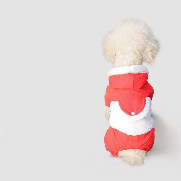 dog apparel autumn and winter with four legged hat, clothes, pet plush thickened 
dog apparel autumn and winter with four legged hat, clothes, pet plush thickened