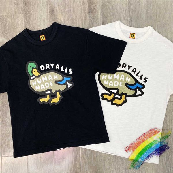 men's t-shirts t shirts duck pattern human made t shirt men women t-shirts slub cotton to 0vye, White;black
men's t-shirts t shirts duck pattern human made t shirt men women t-shirts slub cotton to 0vye, White;black