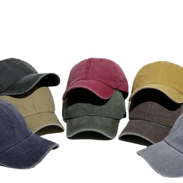 beanie/skull caps retro washed distressed baseball cap fashion casual sun peaked men's and women's foreign trade hat selling, Blue;gray
beanie/skull caps retro washed distressed baseball cap fashion casual sun peaked men's and women's foreign trade hat selling, Blue;gray