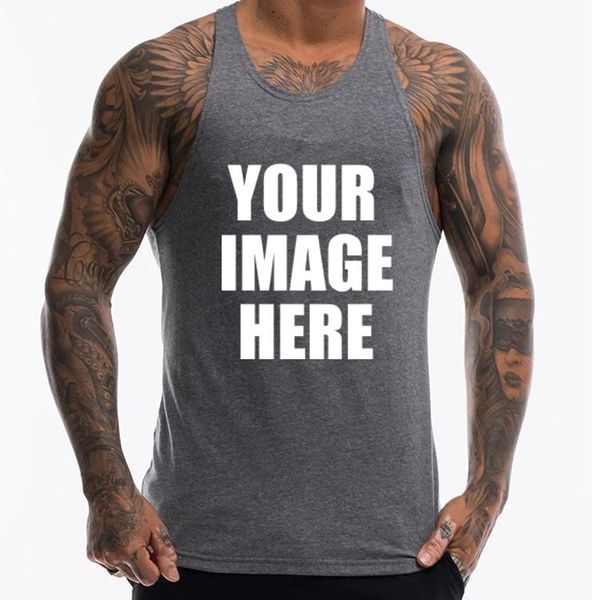 men' tank cotton muscle stringer vests singlets men custom fitness bodybuilding gym with logo, White;black
men' tank cotton muscle stringer vests singlets men custom fitness bodybuilding gym with logo, White;black