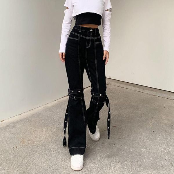 drop high waist flared jeans long pants women bandage pockets bell-bottom trousers for work women's, Blue
drop high waist flared jeans long pants women bandage pockets bell-bottom trousers for work women's, Blue