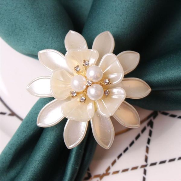 10pcs/pearl flower napkin ring white table decoration for family holiday party el wedding banquet rings
10pcs/pearl flower napkin ring white table decoration for family holiday party el wedding banquet rings