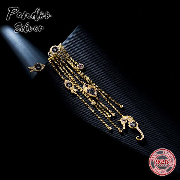 stud fashion charm sterling silver original 1:1 copy,asymmetric multi-chain with sea creatures earring and jewelry gift for lady, Golden;silver
stud fashion charm sterling silver original 1:1 copy,asymmetric multi-chain with sea creatures earring and jewelry gift for lady, Golden;silver