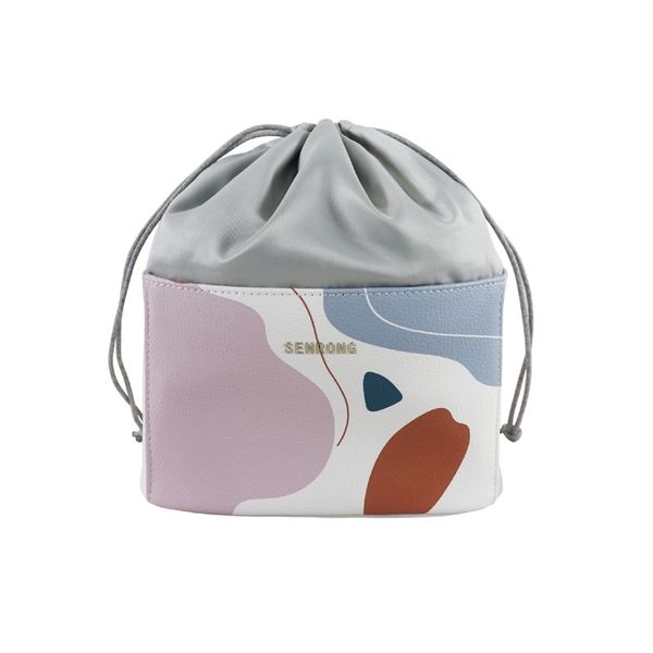 pu leather cosmetic bag drawstring binding mouth liner broken lipstick skin care storage cabe basket lining bag
pu leather cosmetic bag drawstring binding mouth liner broken lipstick skin care storage cabe basket lining bag