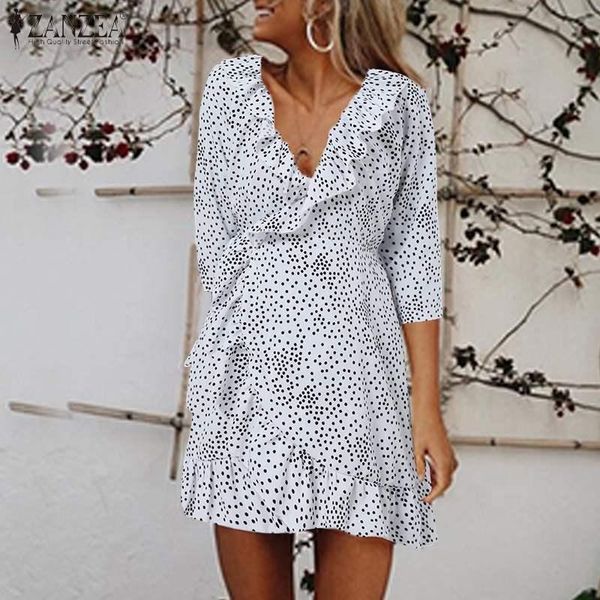 casual dresses bohemian printed mini dress women's summer sundress 2022 polka dots short vestidos female v neck robe plus size, Black;gray
casual dresses bohemian printed mini dress women's summer sundress 2022 polka dots short vestidos female v neck robe plus size, Black;gray