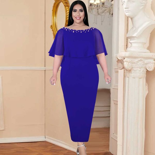 pink dresses for women elegant cape sleeve high waist beads long dress classy birthday evening cocktail party large size 4xl 5xl, Black
pink dresses for women elegant cape sleeve high waist beads long dress classy birthday evening cocktail party large size 4xl 5xl, Black
