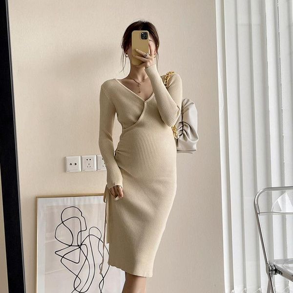 maternity dresses 2021 dress early autumn fashion large stretch simple design breastfeeding side drawstring knitted skirt vestidos, White
maternity dresses 2021 dress early autumn fashion large stretch simple design breastfeeding side drawstring knitted skirt vestidos, White