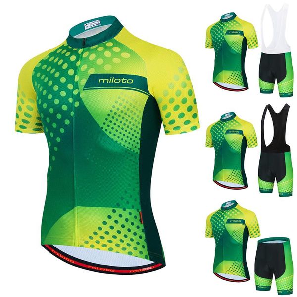 racing sets miloto pro bicycle team short sleeve mens cycling jersey summer breathable mtb bike clothing, Black;blue
racing sets miloto pro bicycle team short sleeve mens cycling jersey summer breathable mtb bike clothing, Black;blue