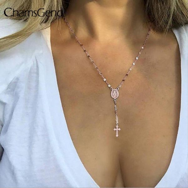 pendant necklaces vintage cross rose gold charm necklace ordinary creative retro sweater chain for women, Silver
pendant necklaces vintage cross rose gold charm necklace ordinary creative retro sweater chain for women, Silver
