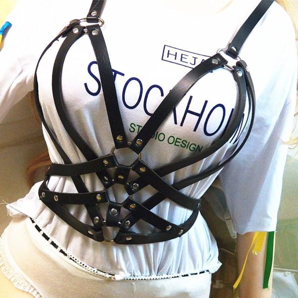 belts european and american hip-hop personality fashion restraint belt straps one with accessories trend pengke, Black;brown
belts european and american hip-hop personality fashion restraint belt straps one with accessories trend pengke, Black;brown