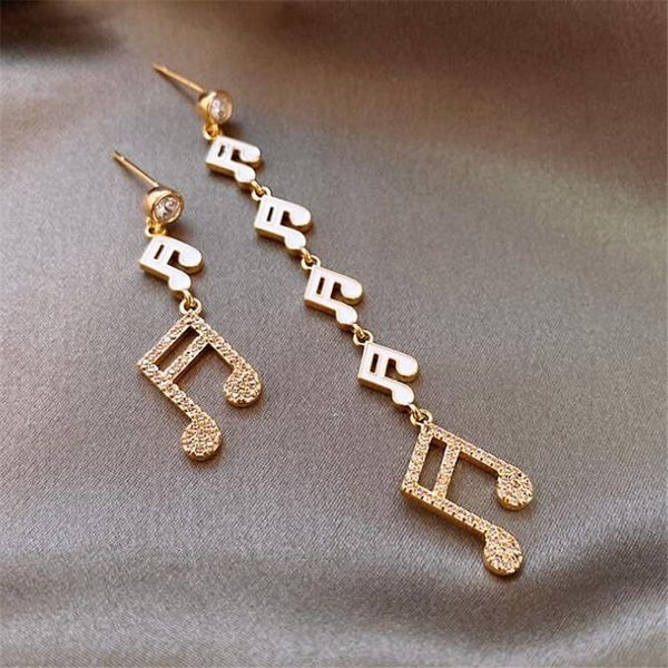 dangle & chandelier creative asymmetrical musical note long tassel earrings glamour female gold crystal party jewelry elegant women's g, Silver
dangle & chandelier creative asymmetrical musical note long tassel earrings glamour female gold crystal party jewelry elegant women's g, Silver