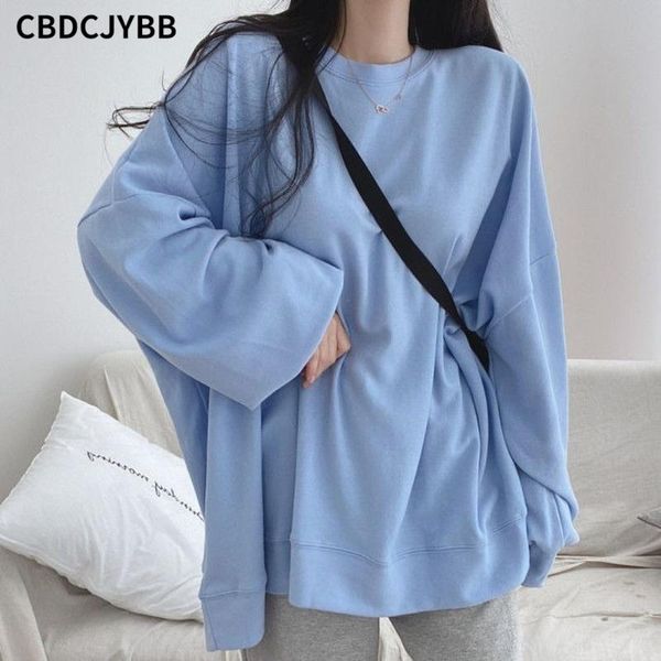 women's t-shirt 2021 harajuku spring long sleeve women hoodies pure color casual loose couple's o-neck cotton sweatshirt, White
women's t-shirt 2021 harajuku spring long sleeve women hoodies pure color casual loose couple's o-neck cotton sweatshirt, White