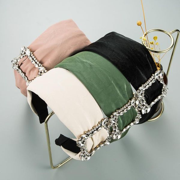 hair clips & barrettes exaggerated solid color pu leather headband for woman elegant shiny rhinestone hairband female party accessories head, Golden;silver
hair clips & barrettes exaggerated solid color pu leather headband for woman elegant shiny rhinestone hairband female party accessories head, Golden;silver