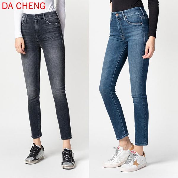 european and american bloggers high-waisted nine-point high-elastic foot pants hips thin korean style jeans women women's, Blue
european and american bloggers high-waisted nine-point high-elastic foot pants hips thin korean style jeans women women's, Blue